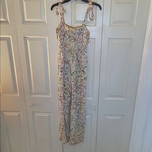 NWT- Wonderly S/M Coral Pink Jumpsuit and Cover up